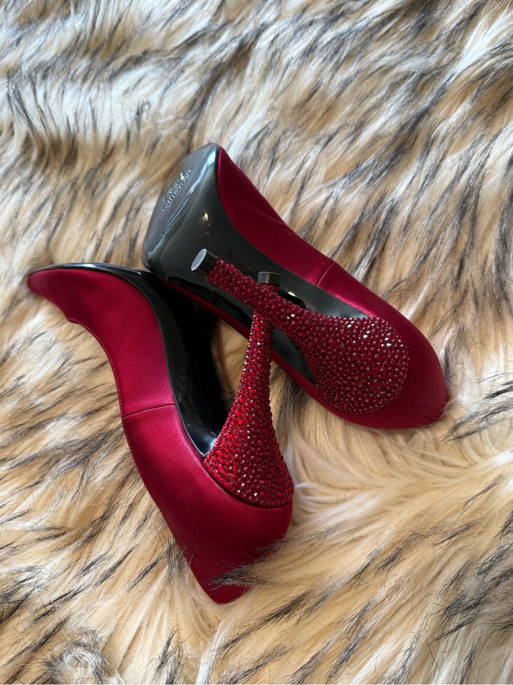 Stuart Weitzman Ruby and Silk heels pointed toe - Picture 6 of 11